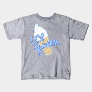 Ice Cream Ice Queen Kids T-Shirt